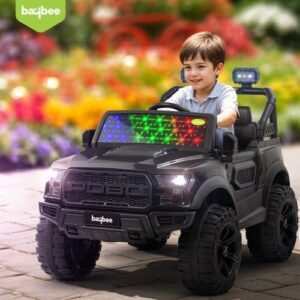 Baybee Jeep Pobo l Rechargeable Battery Operated Jeep for Kids