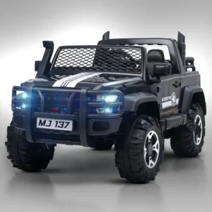 Baybee Rampage Rechargeable Battery Operated Jeep for Kids, Ride on Toy Kids Car with Bluetooth, Music & Light